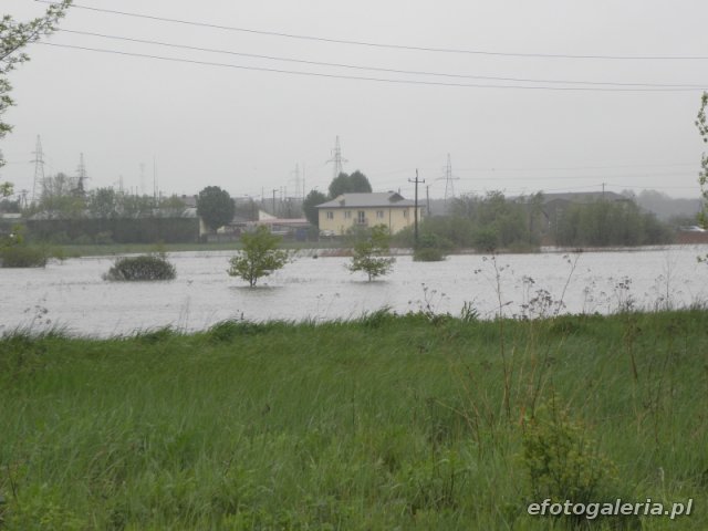 Powódź w Bełchatowie